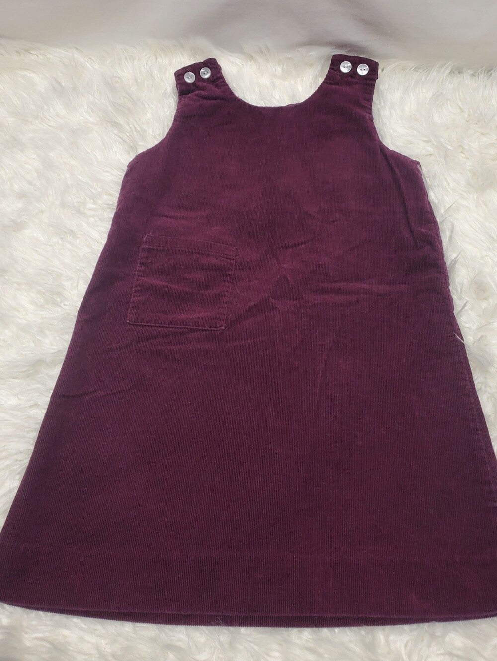 Vintage 90s soft Courdaroy burgundy dress romper y2k cute